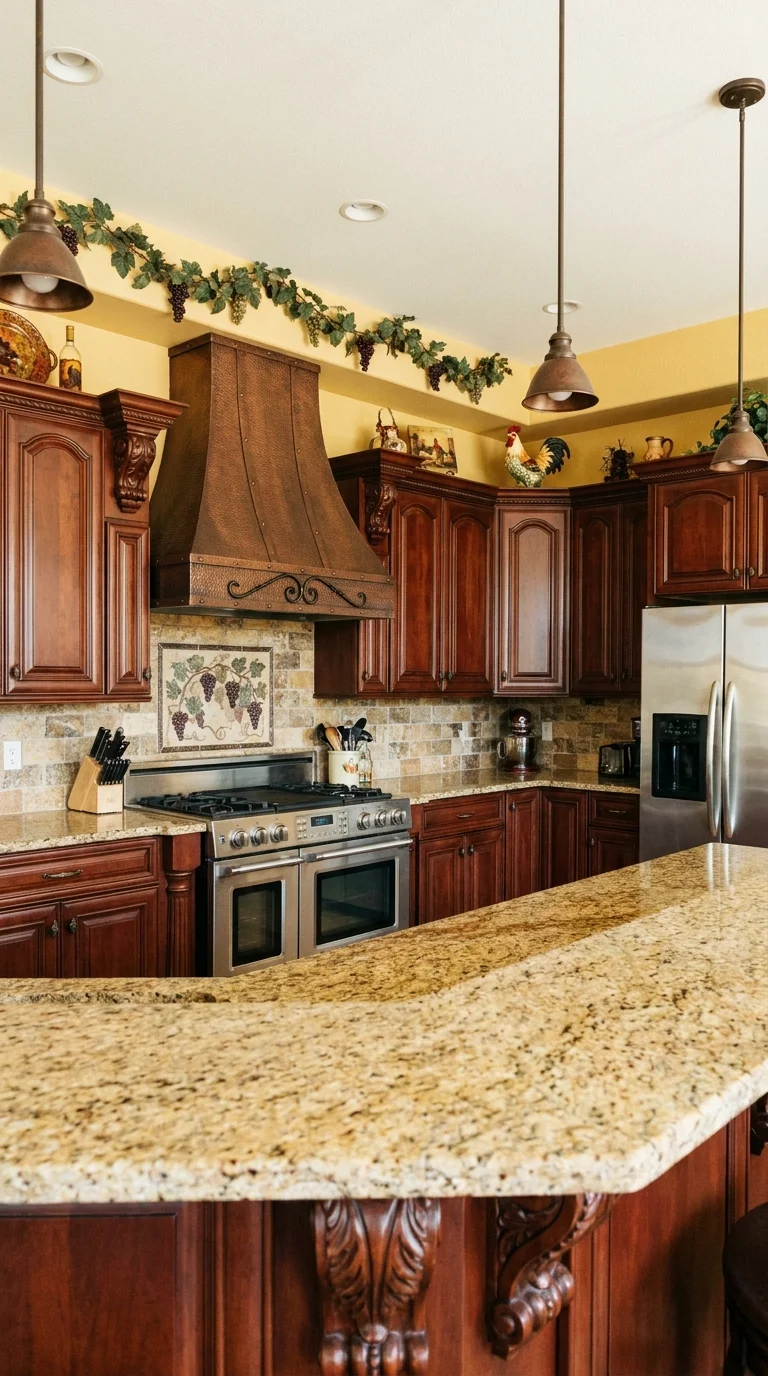 White & Gold countertop before resurfacing — original dated surface