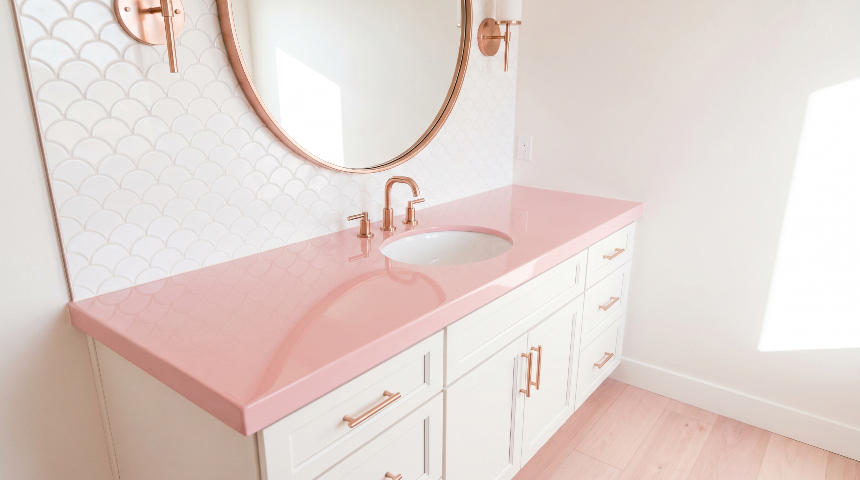 Pure Blush + White + Rose Gold, Litchfield Park