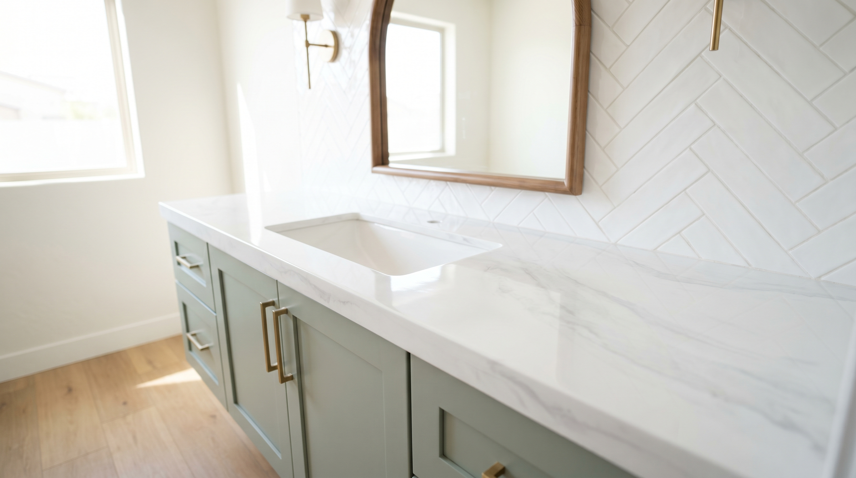 Soft Carrara + Sage detail, Sun City West