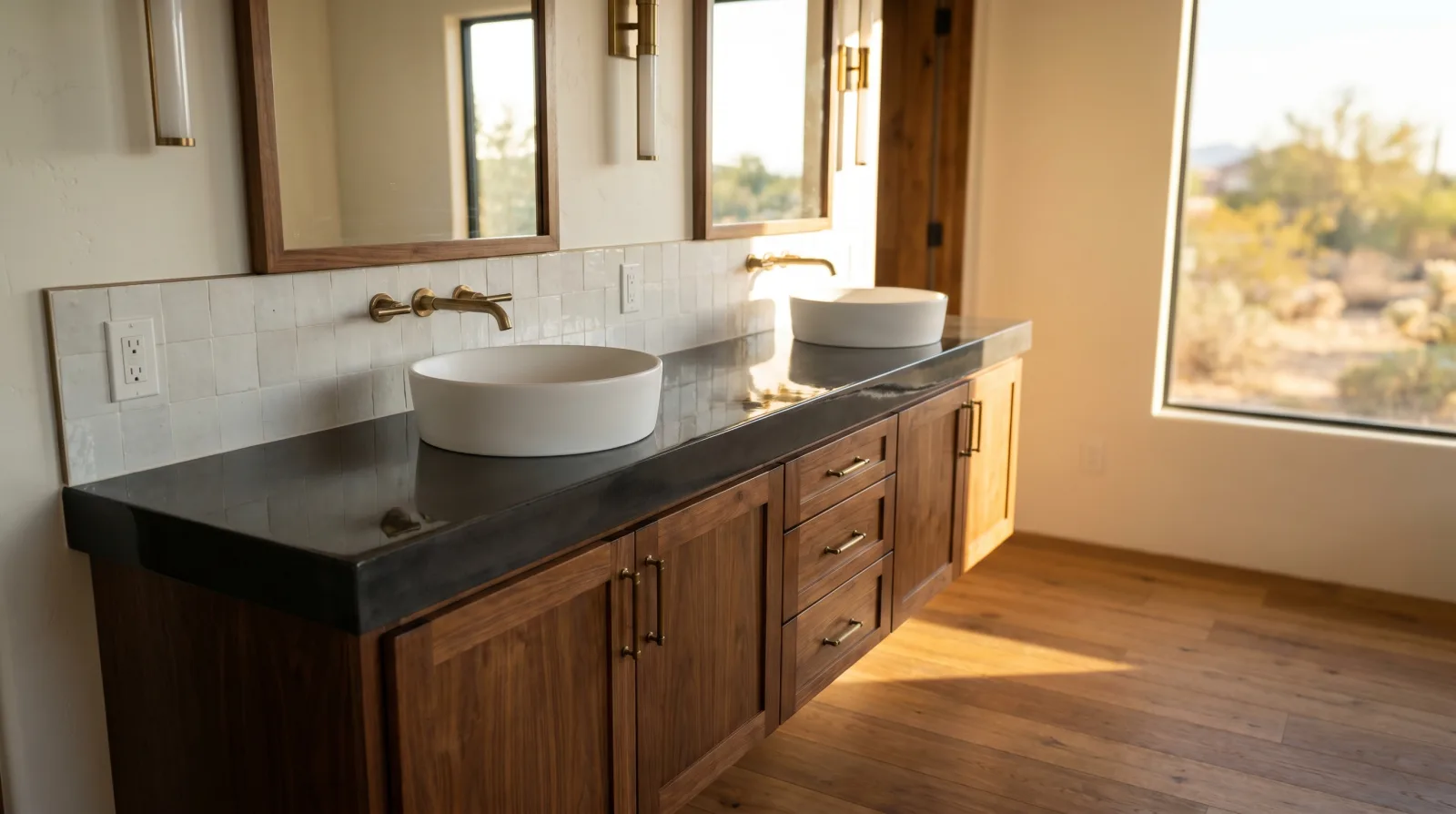 Pure Charcoal + Walnut, Ahwatukee