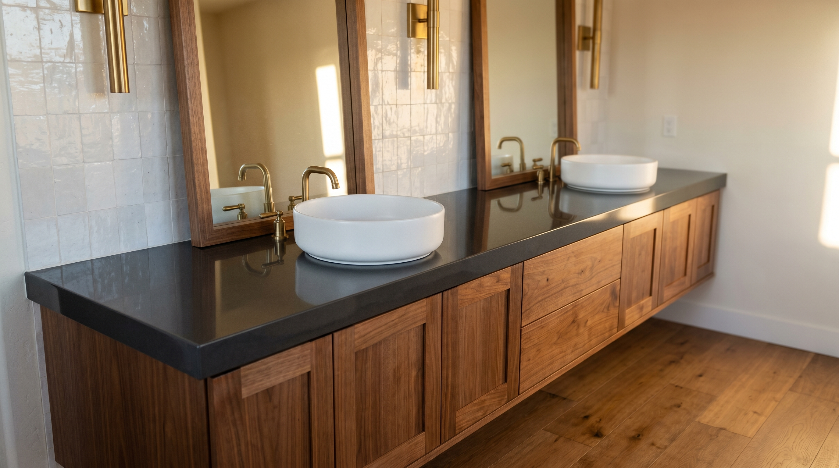 Pure Charcoal + Walnut detail, Ahwatukee