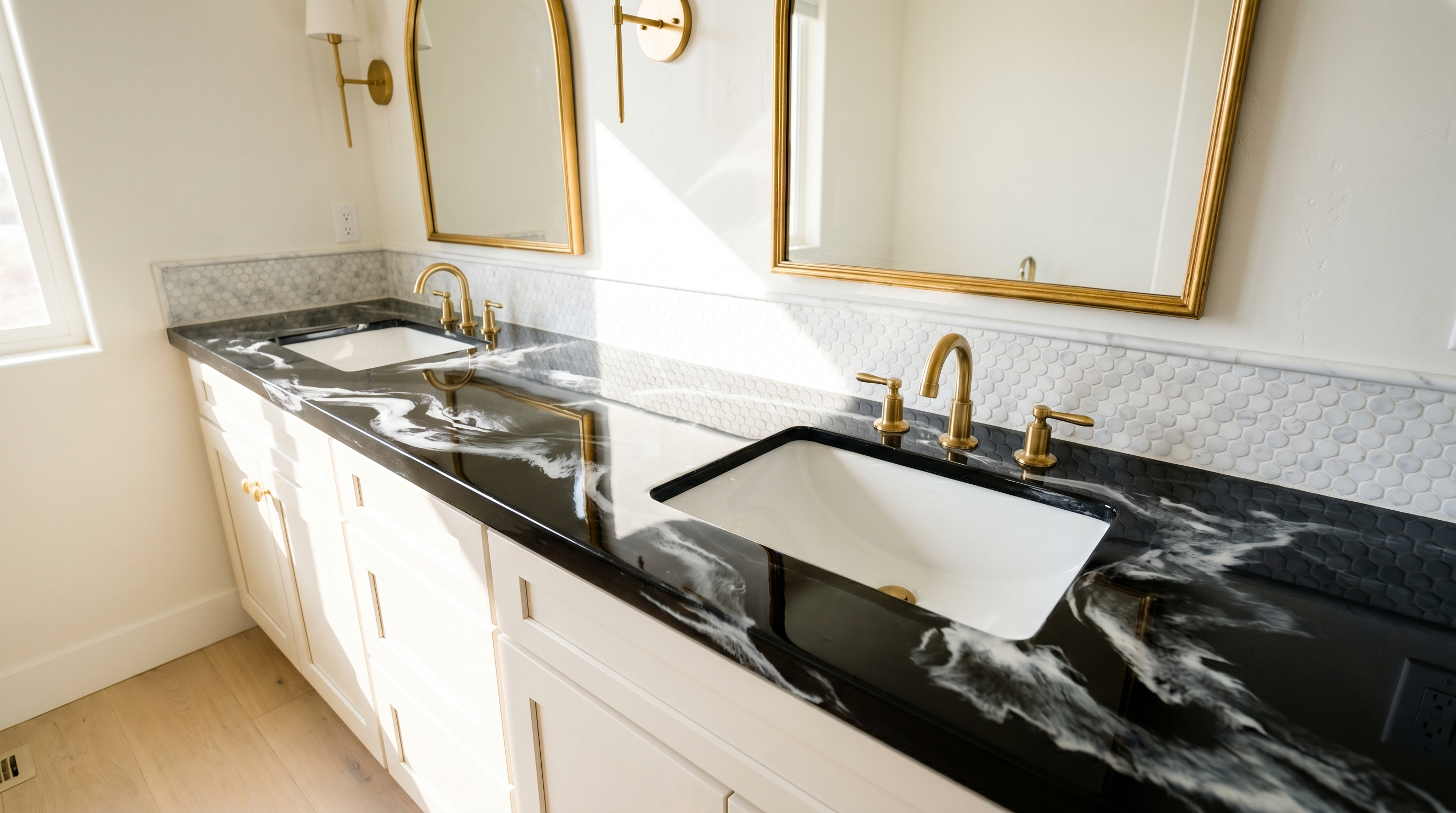 Nero Marble + Cream detail, Goodyear