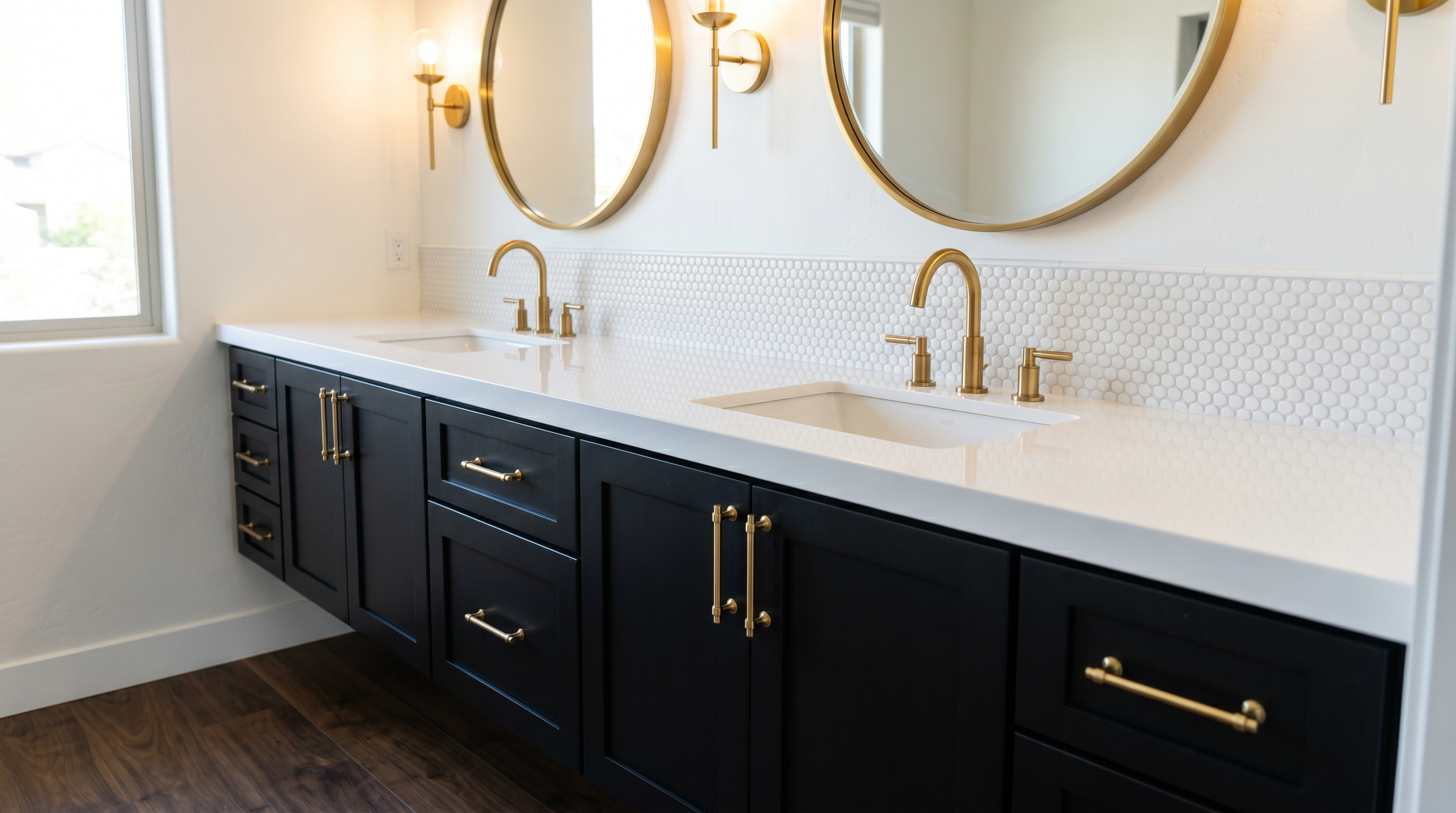 Pure White + Black detail, Sun City