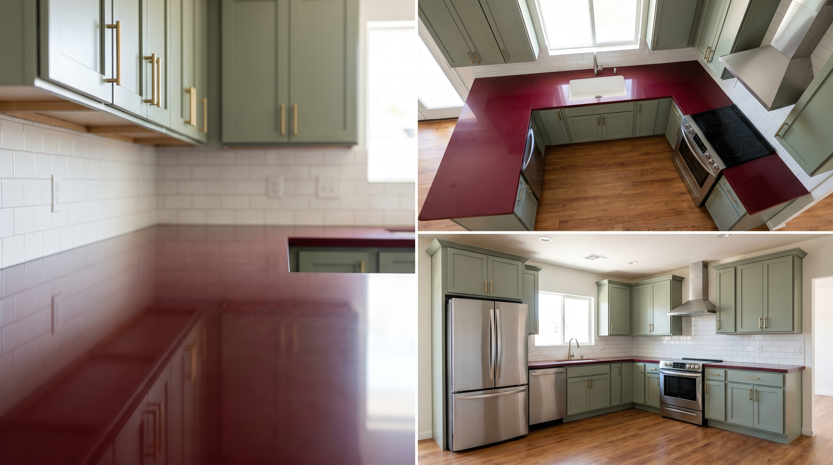 Pure Burgundy + Sage, Queen Creek