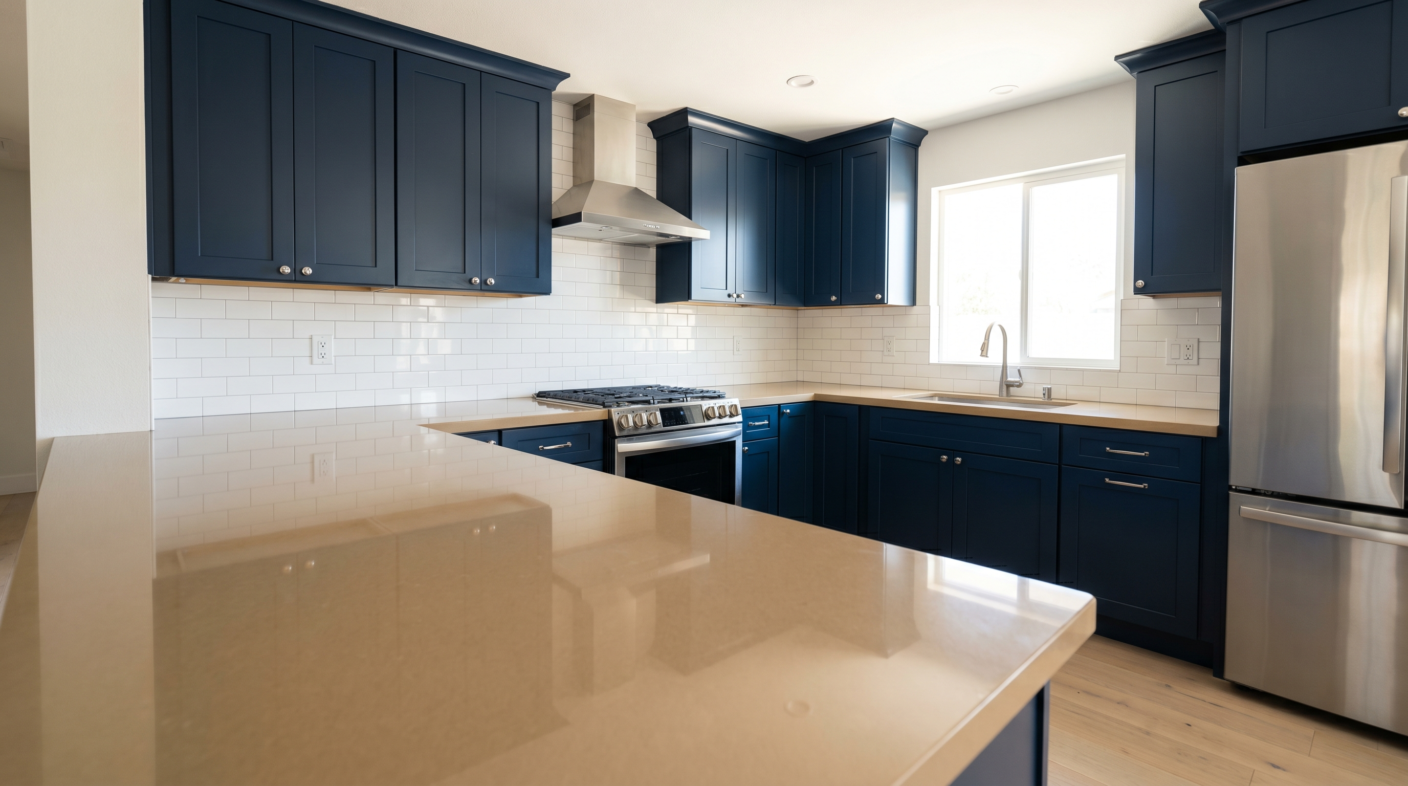 Pure Sand + Navy detail, Fountain Hills
