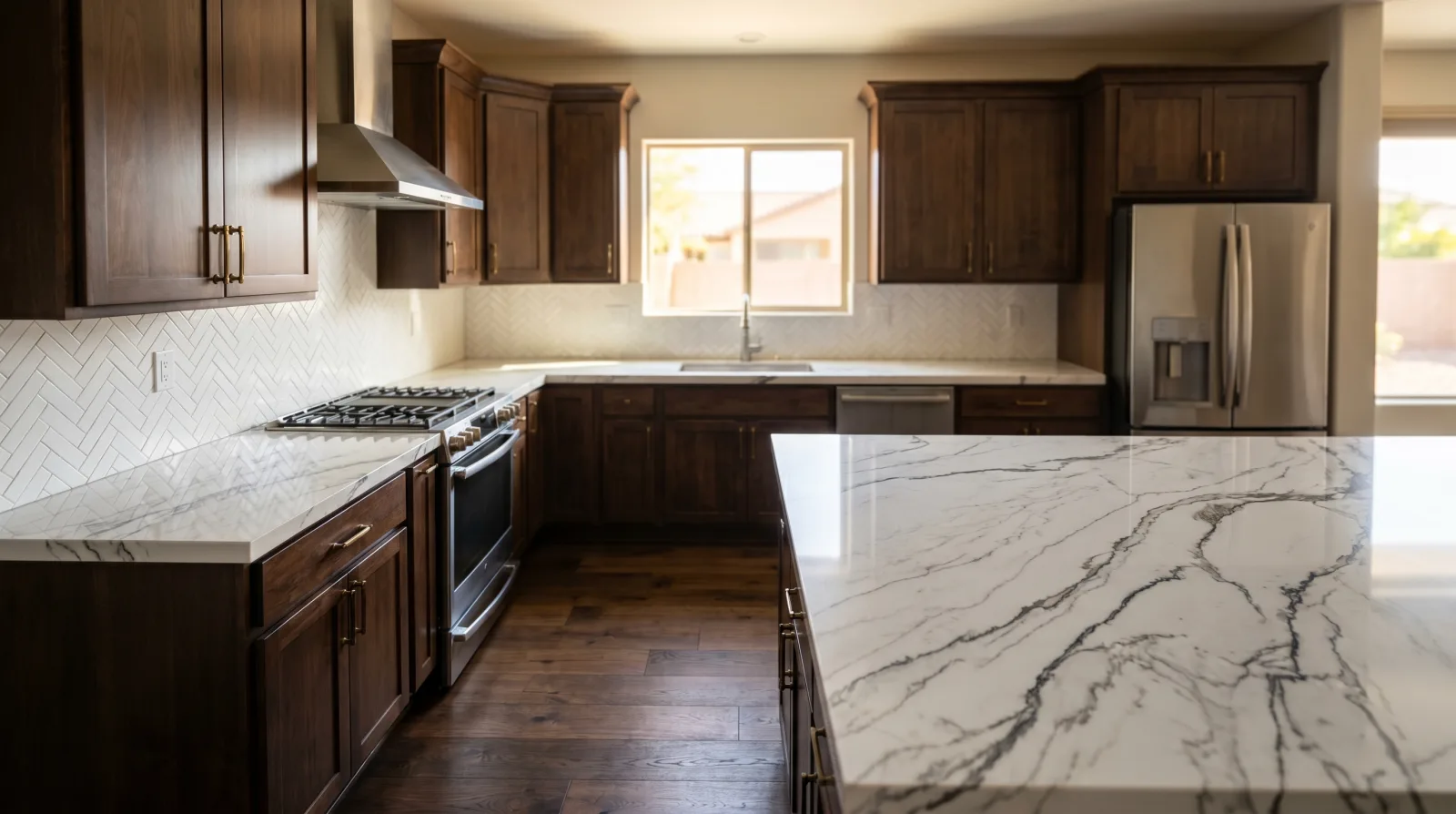 Lab stone vs granite countertop comparison