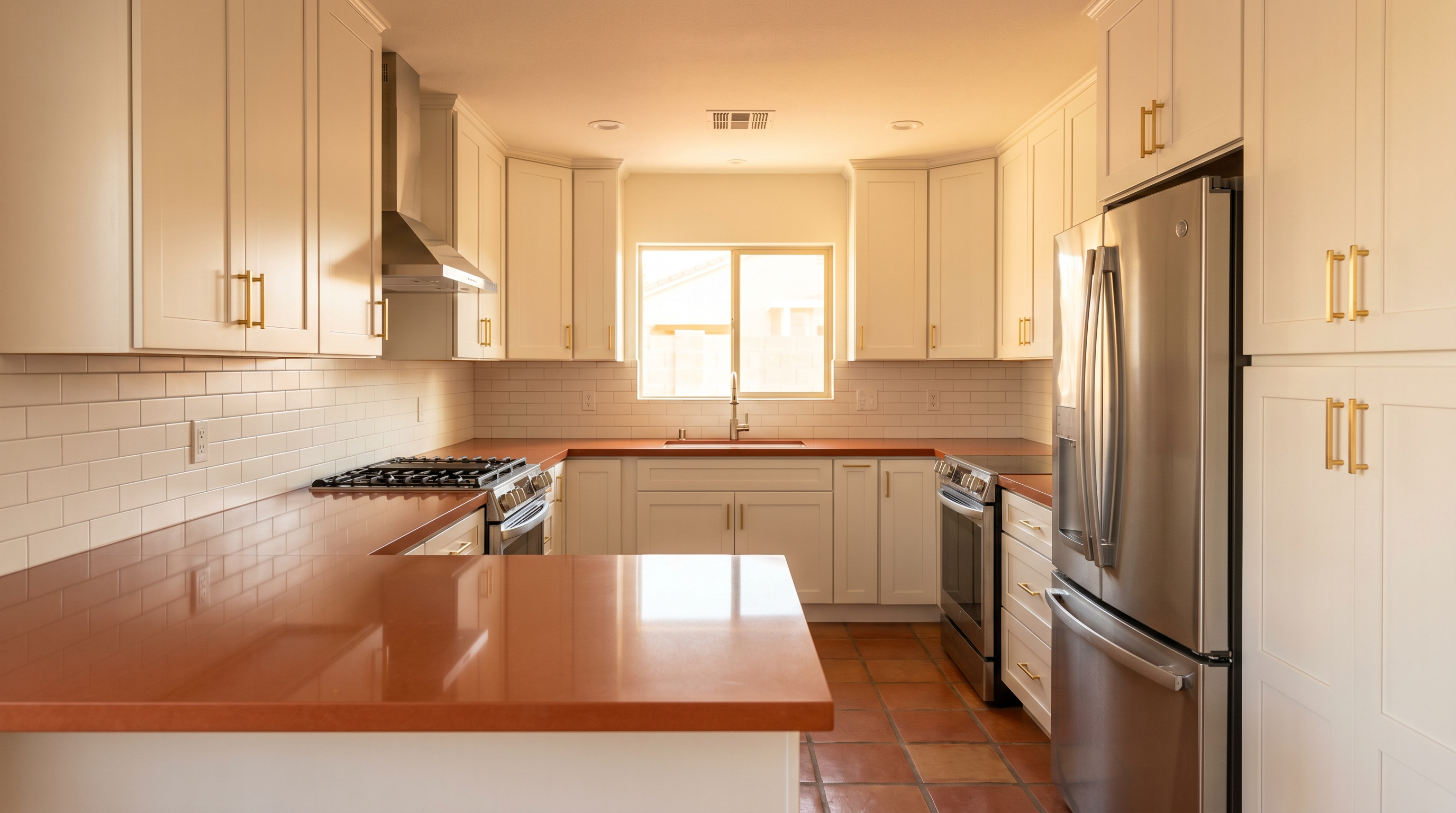 Pure Terracotta + Cream detail, Apache Junction