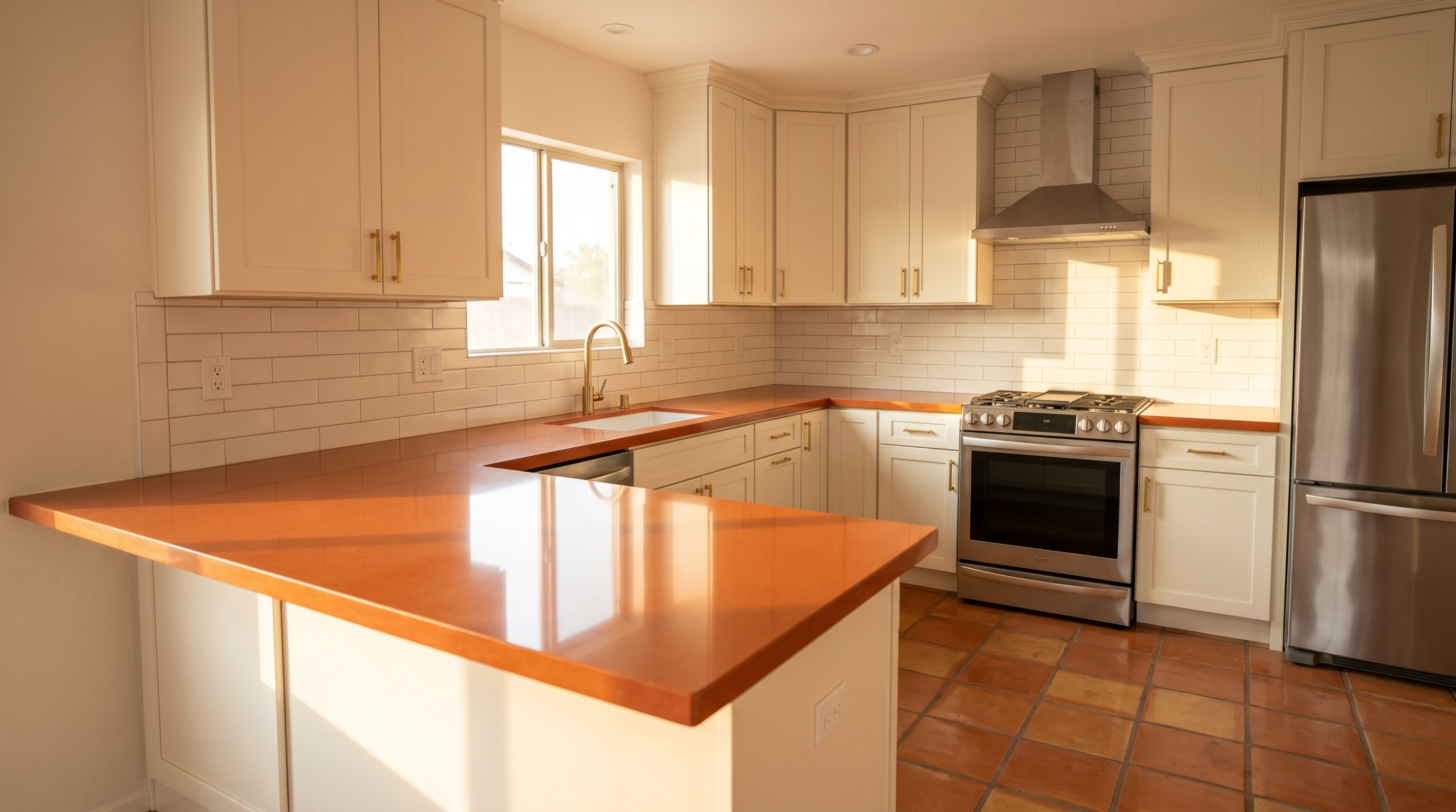 Pure Terracotta + Cream detail, Apache Junction